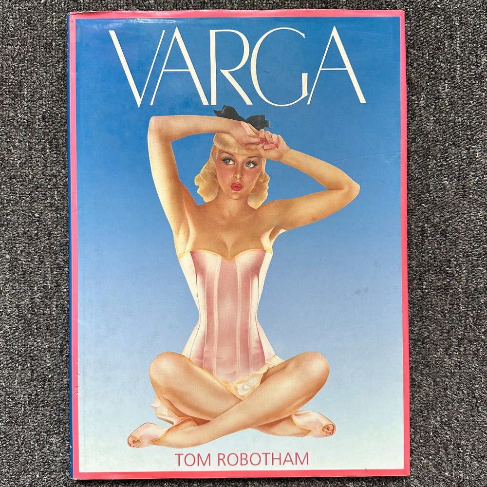 Vintage Varga Coffee Table Book by Tom Robotham